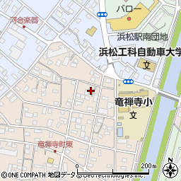 静岡県浜松市中央区龍禅寺町202周辺の地図
