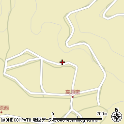 岡山県井原市芳井町上鴫1436周辺の地図