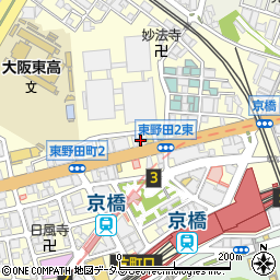 株式会社キャネット大阪支店周辺の地図