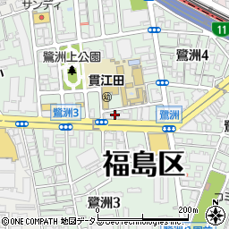 阪栄物流周辺の地図