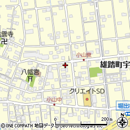 静岡県浜松市中央区雄踏町宇布見3459周辺の地図