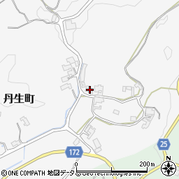 奈良県奈良市丹生町1383周辺の地図