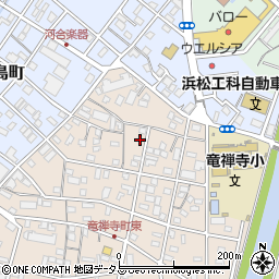 静岡県浜松市中央区龍禅寺町56周辺の地図
