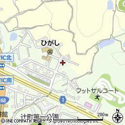 奈良県生駒市辻町25-35周辺の地図