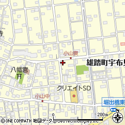 静岡県浜松市中央区雄踏町宇布見4631周辺の地図