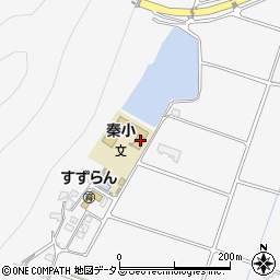 総社市立秦小学校周辺の地図