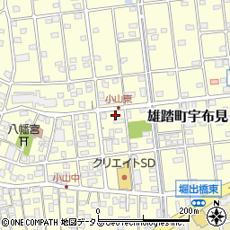 静岡県浜松市中央区雄踏町宇布見4633周辺の地図