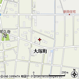 静岡県浜松市中央区大塚町254周辺の地図
