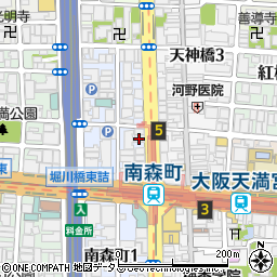 株式会社ティ・ビー・エヌ　大阪営業所周辺の地図