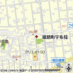 静岡県浜松市中央区雄踏町宇布見4611周辺の地図