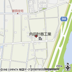 静岡県浜松市中央区大塚町745周辺の地図