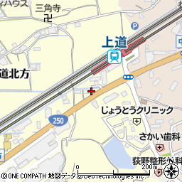 岡山県岡山市東区上道北方666周辺の地図