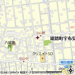 静岡県浜松市中央区雄踏町宇布見4632周辺の地図