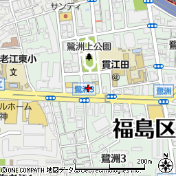 銀のさら　野田店周辺の地図