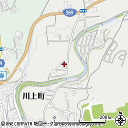 奈良県奈良市川上町371周辺の地図