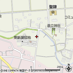 静岡県磐田市東新屋812周辺の地図