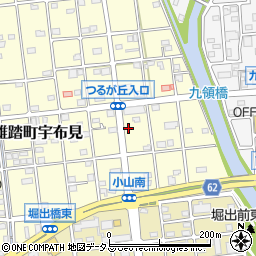 静岡県浜松市中央区雄踏町宇布見4067周辺の地図