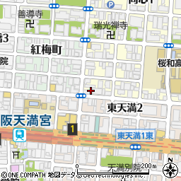 大阪府鍼灸師会周辺の地図