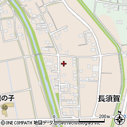 静岡県磐田市長須賀176-2周辺の地図