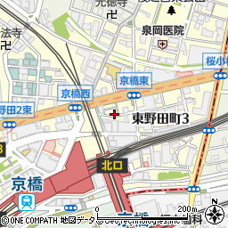 せせり焼鳥 喰う道 京橋店周辺の地図