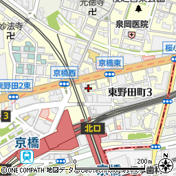 京橋酒場周辺の地図