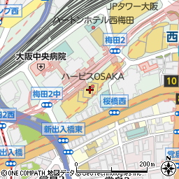 BLT STEAK OSAKA周辺の地図
