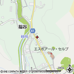 岡山県岡山市北区福谷41-2周辺の地図