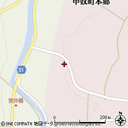 広島県三次市甲奴町本郷1968周辺の地図