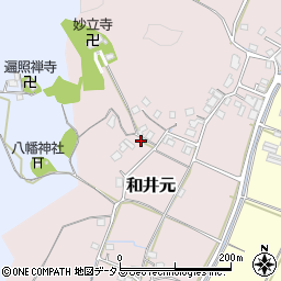 岡山県岡山市北区和井元186周辺の地図