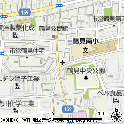 ファミリーマート鶴見二丁目店周辺の地図