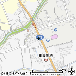 菅山簡易郵便局周辺の地図