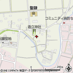 静岡県磐田市東新屋694周辺の地図