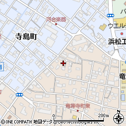 静岡県浜松市中央区龍禅寺町233周辺の地図
