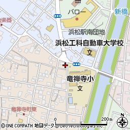 静岡県浜松市中央区龍禅寺町15周辺の地図