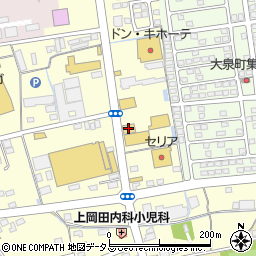 丸亀製麺磐田店周辺の地図