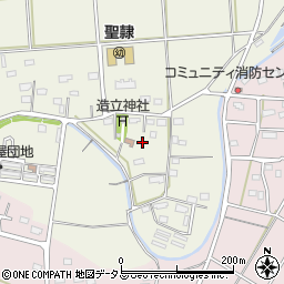 静岡県磐田市東新屋周辺の地図