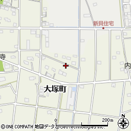 静岡県浜松市中央区大塚町252周辺の地図