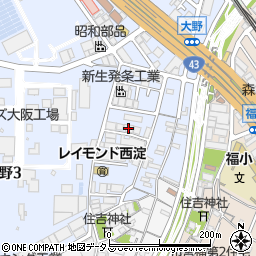 北港化成株式会社周辺の地図