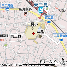 山陽電気鉄道株式会社　東二見定期券発売所周辺の地図