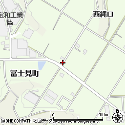 愛知県豊橋市冨士見町周辺の地図