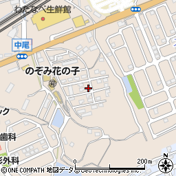 岡山県岡山市東区中尾260-18周辺の地図