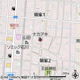 ナカアキ周辺の地図