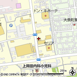 丸亀製麺 磐田店周辺の地図