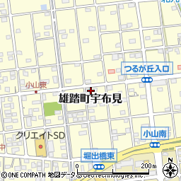 静岡県浜松市中央区雄踏町宇布見4128周辺の地図