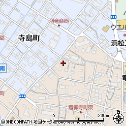 静岡県浜松市中央区龍禅寺町231周辺の地図