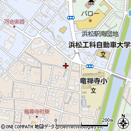 静岡県浜松市中央区龍禅寺町7周辺の地図