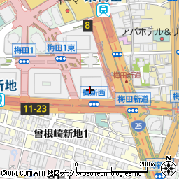 ラコレディアモール大阪店周辺の地図