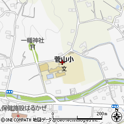 静岡県牧之原市西山寺6周辺の地図