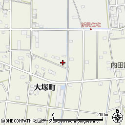 静岡県浜松市中央区大塚町264周辺の地図
