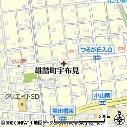 静岡県浜松市中央区雄踏町宇布見4131周辺の地図
